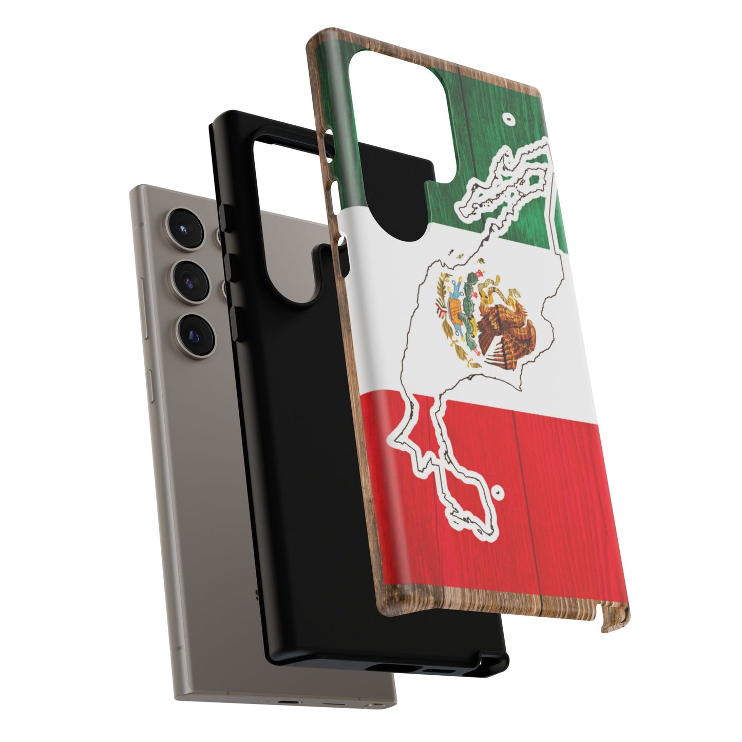 Phone Case, Mexican Flag Tough Case, Patriotic Mexico Phone Cover, Rugged Phone Protector, National Flag Phone Sleeve, Cinco de Mayo Gift