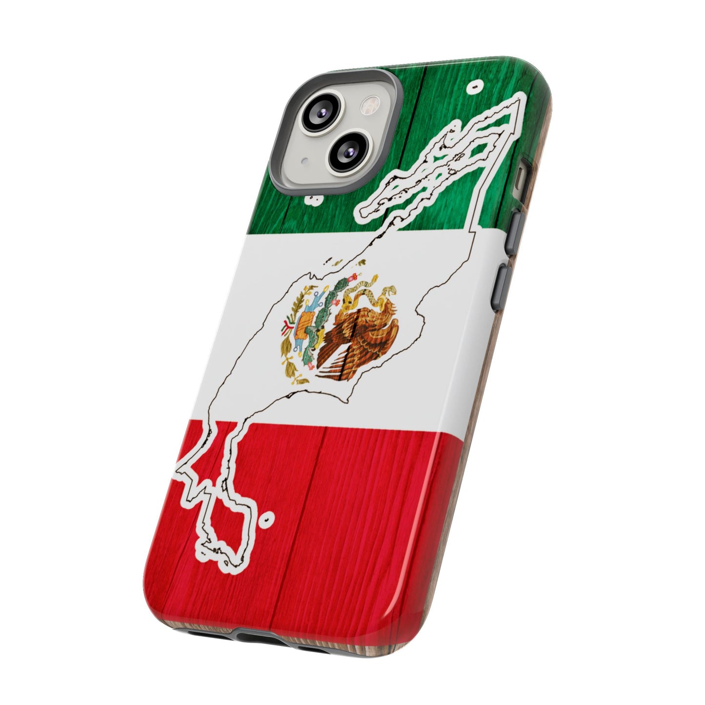 Phone Case, Mexican Flag Tough Case, Patriotic Mexico Phone Cover, Rugged Phone Protector, National Flag Phone Sleeve, Cinco de Mayo Gift