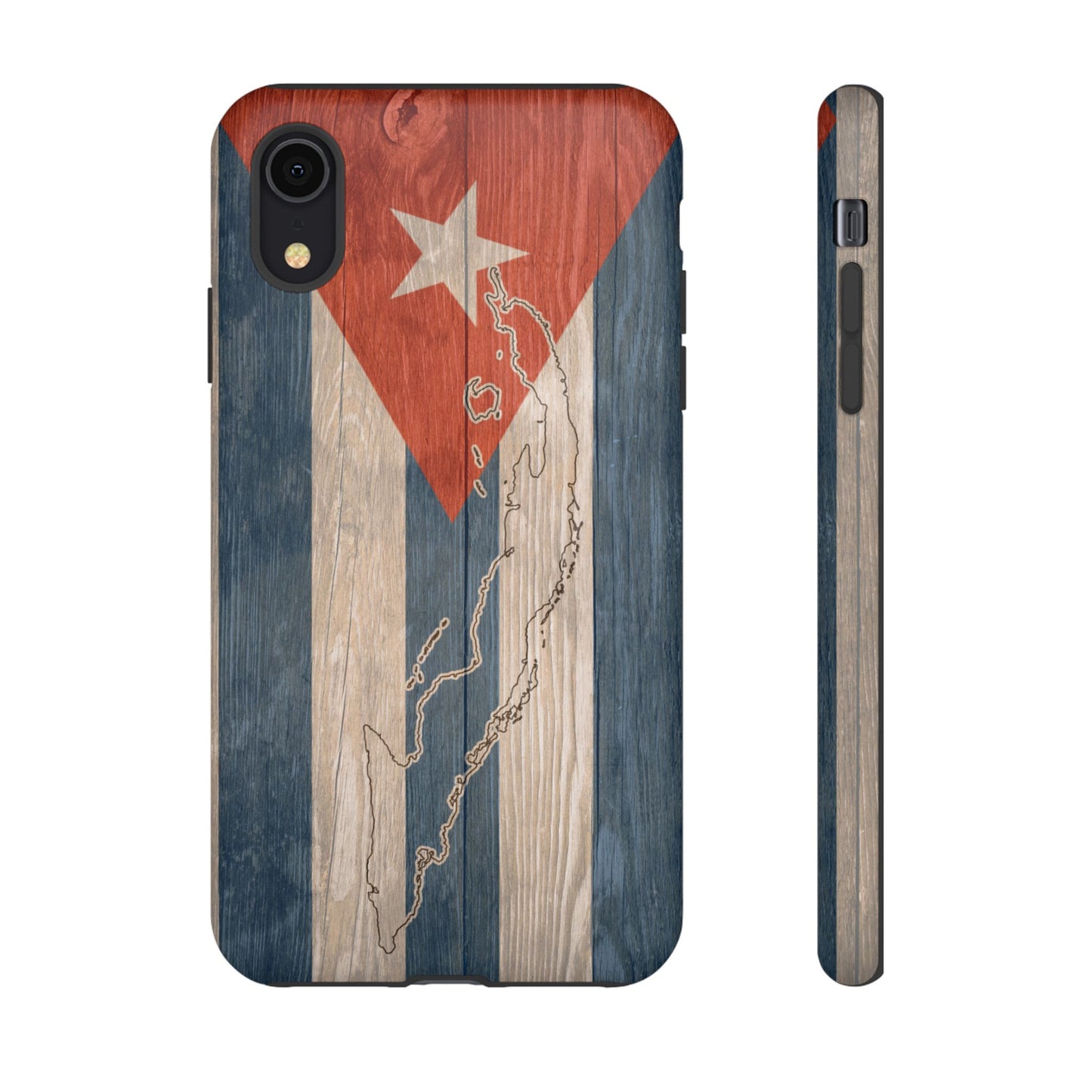 Phone Case Cuban Flag iPhone Case Protective Tough Cover Flag of Cuba Samsung Galaxy Cuban Pride Huawei P40 Lite Hard Plastic Back