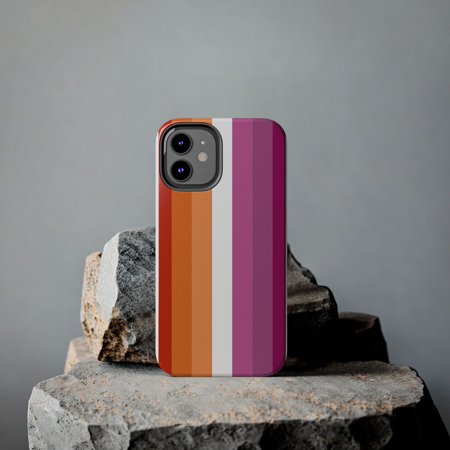 Lesbian Flag tough Impact-Resistant Phone Case