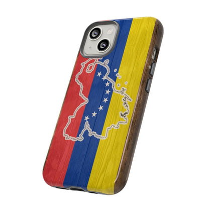 Venezuela Flag Phone Map Case Protective Tough Cover Flag of Venezuela Samsung Venezuelan Pride Hard Plastic Back Venezuela Map Cover