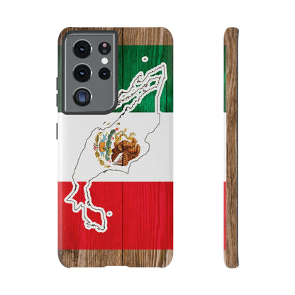Phone Case, Mexican Flag Tough Case, Patriotic Mexico Phone Cover, Rugged Phone Protector, National Flag Phone Sleeve, Cinco de Mayo Gift