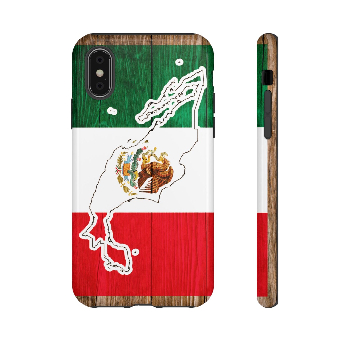 Phone Case, Mexican Flag Tough Case, Patriotic Mexico Phone Cover, Rugged Phone Protector, National Flag Phone Sleeve, Cinco de Mayo Gift