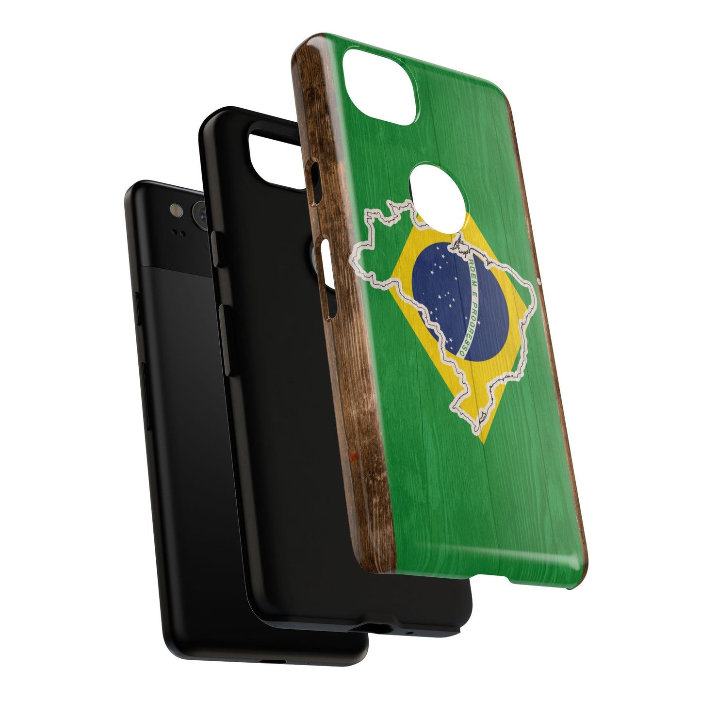 Brazil Flag Phone Map Case Protective Tough Cover Flag of Brazil Samsung Brazilian Pride Hard Plastic Back Brazil Flag Cover
