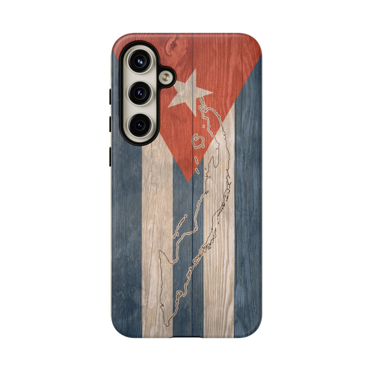 Phone Case Cuban Flag iPhone Case Protective Tough Cover Flag of Cuba Samsung Galaxy Cuban Pride Huawei P40 Lite Hard Plastic Back