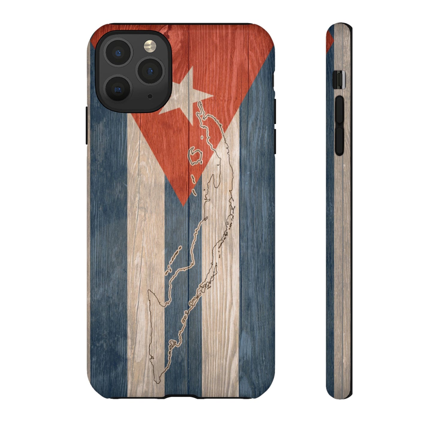 Phone Case Cuban Flag iPhone Case Protective Tough Cover Flag of Cuba Samsung Galaxy Cuban Pride Huawei P40 Lite Hard Plastic Back