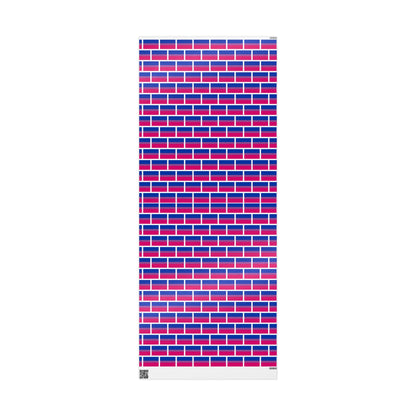Bisexual Flag wrapping Paper Decor Bisexual Flag - Bisexual Pride Inclusive Gift Gay Pride Flags Rainbow Gift Decor Gay Gift