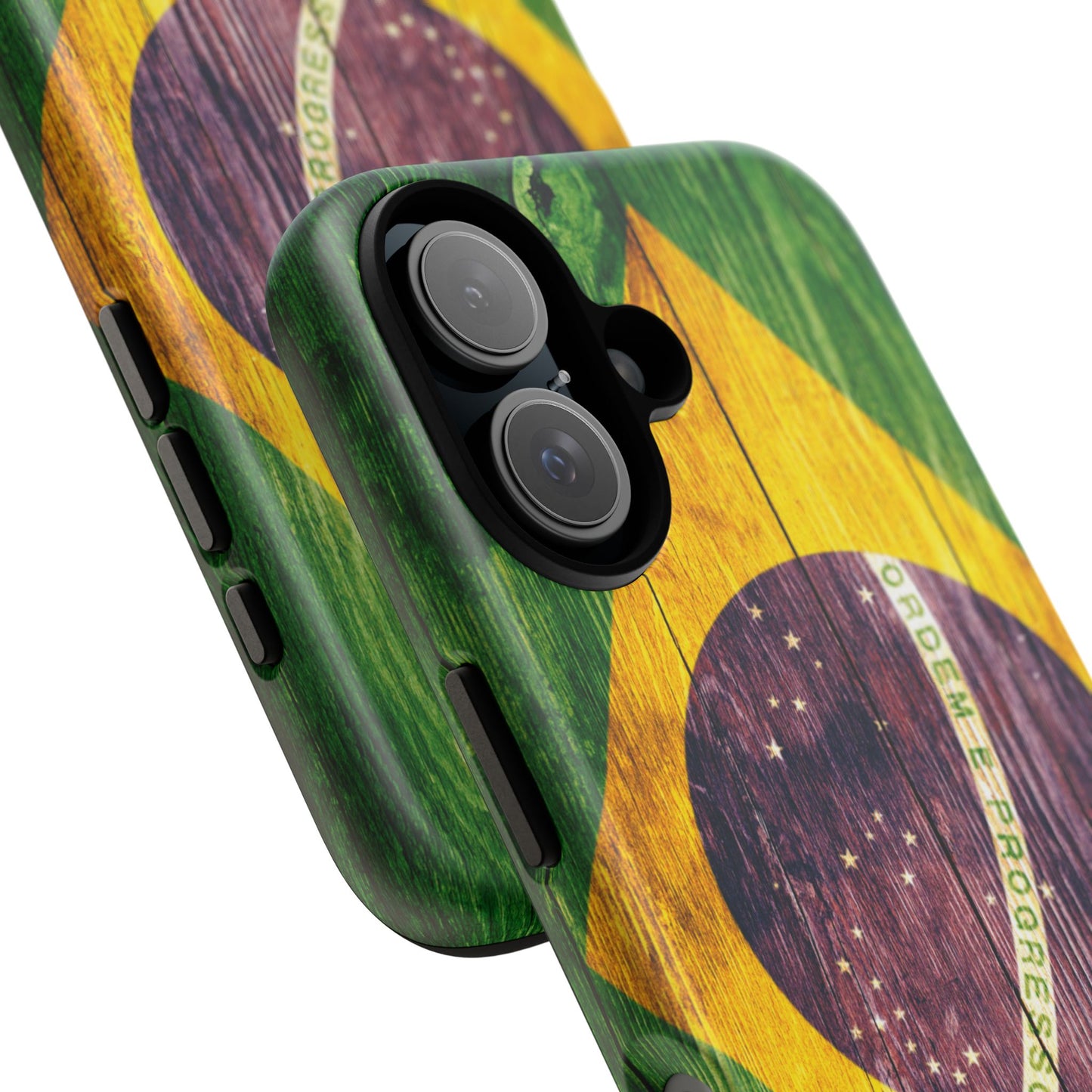 Brazil Phone Case Protective Tough Cover Flag of Brazil Samsung Brazilian Pride Hard Plastic Back Brazil Flag Cover IPhone Souvenir Gift Protective Case