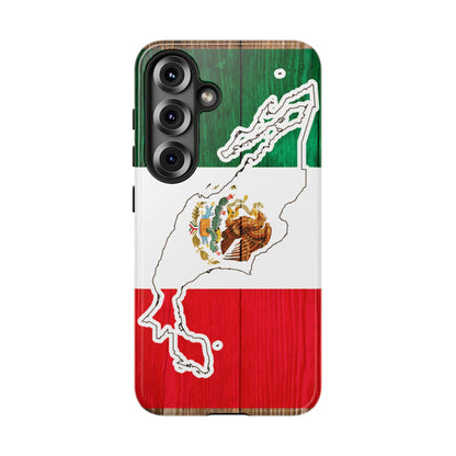 Phone Case, Mexican Flag Tough Case, Patriotic Mexico Phone Cover, Rugged Phone Protector, National Flag Phone Sleeve, Cinco de Mayo Gift