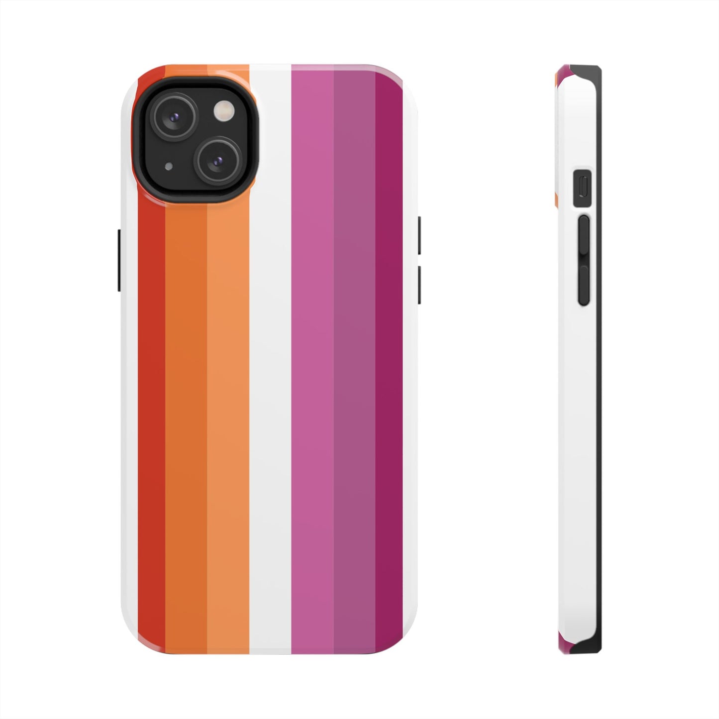 Lesbian Flag tough Impact-Resistant Phone Case