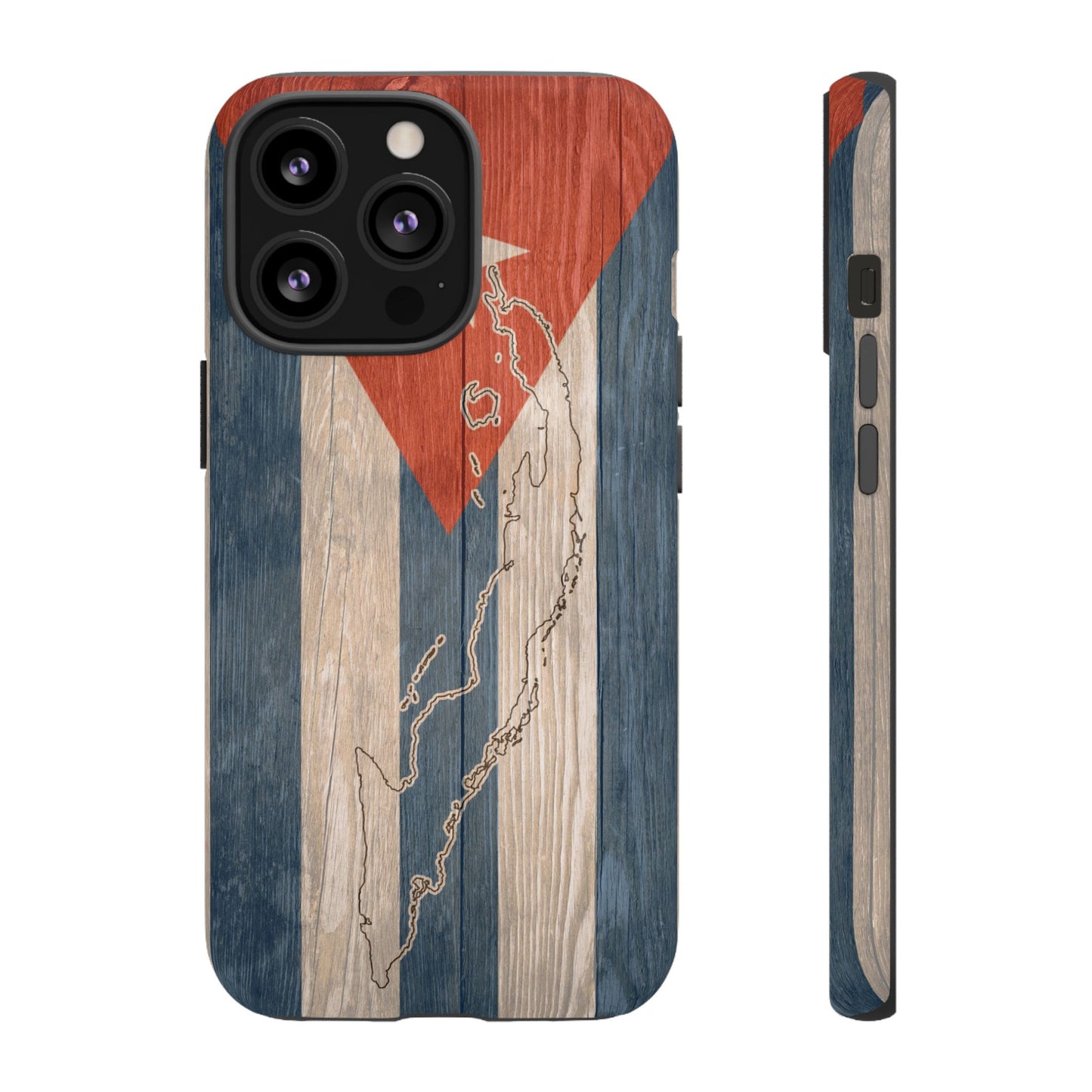 Phone Case Cuban Flag iPhone Case Protective Tough Cover Flag of Cuba Samsung Galaxy Cuban Pride Huawei P40 Lite Hard Plastic Back