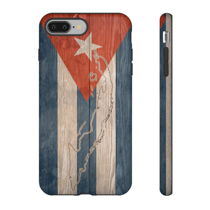 Phone Case Cuban Flag iPhone Case Protective Tough Cover Flag of Cuba Samsung Galaxy Cuban Pride Huawei P40 Lite Hard Plastic Back