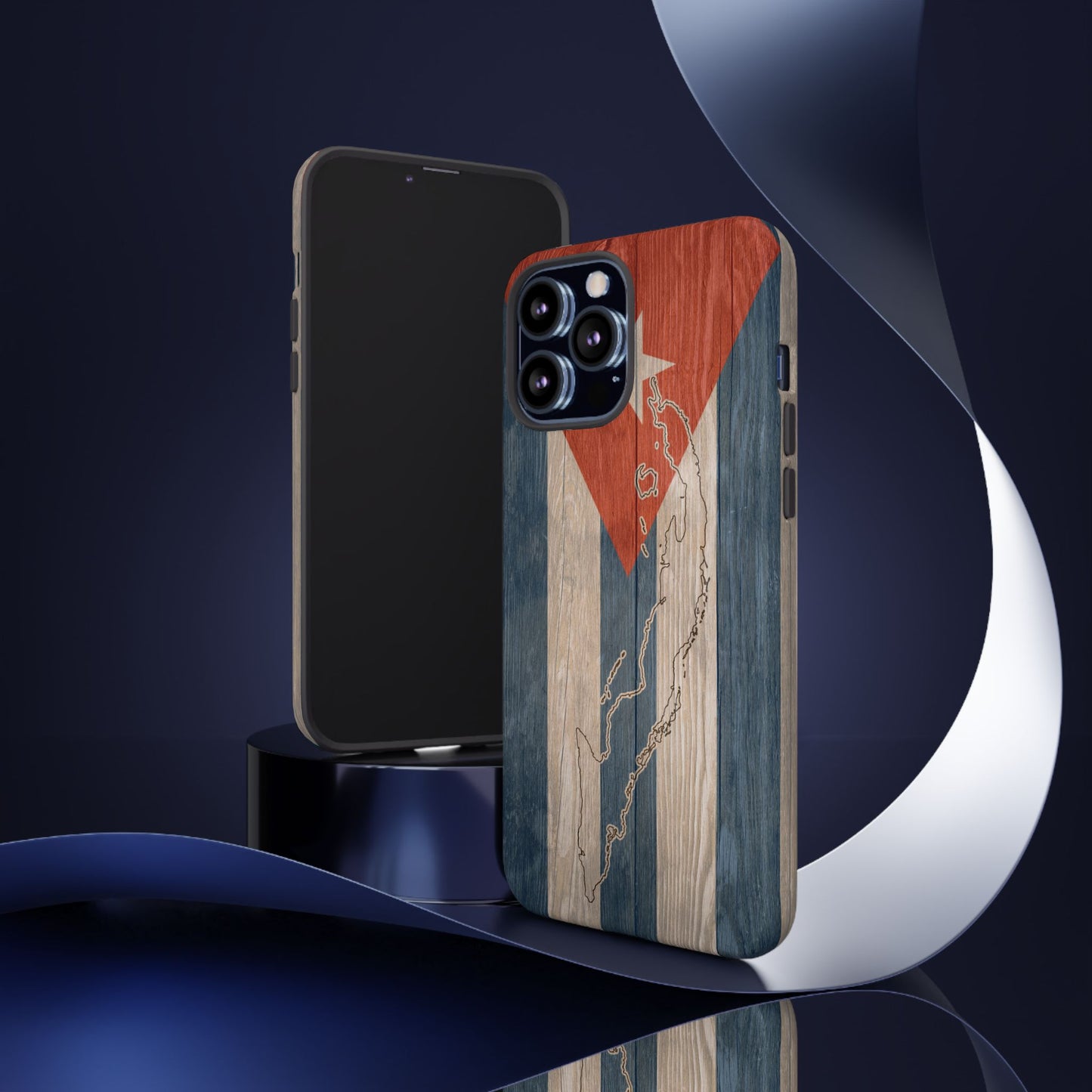Phone Case Cuban Flag iPhone Case Protective Tough Cover Flag of Cuba Samsung Galaxy Cuban Pride Huawei P40 Lite Hard Plastic Back