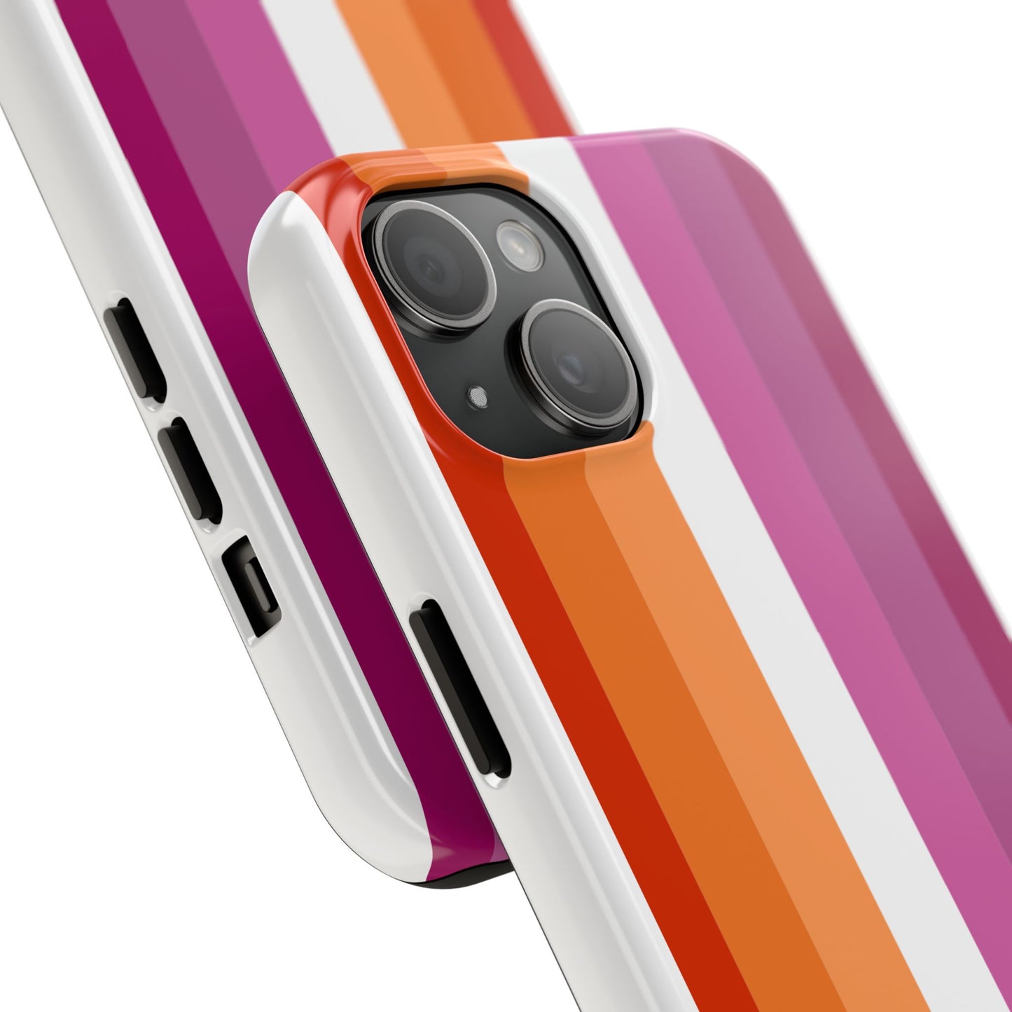Lesbian Flag tough Impact-Resistant Phone Case