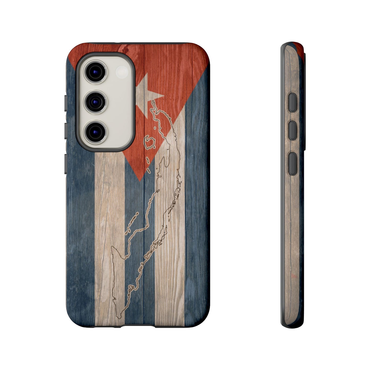 Phone Case Cuban Flag iPhone Case Protective Tough Cover Flag of Cuba Samsung Galaxy Cuban Pride Huawei P40 Lite Hard Plastic Back