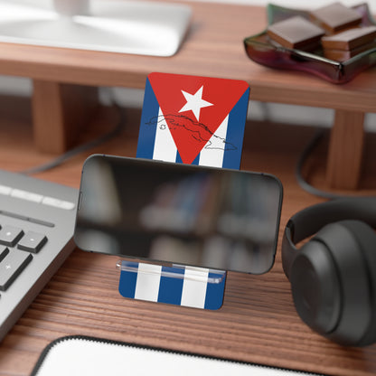 Phone Stand Cuban Flag & Map Design