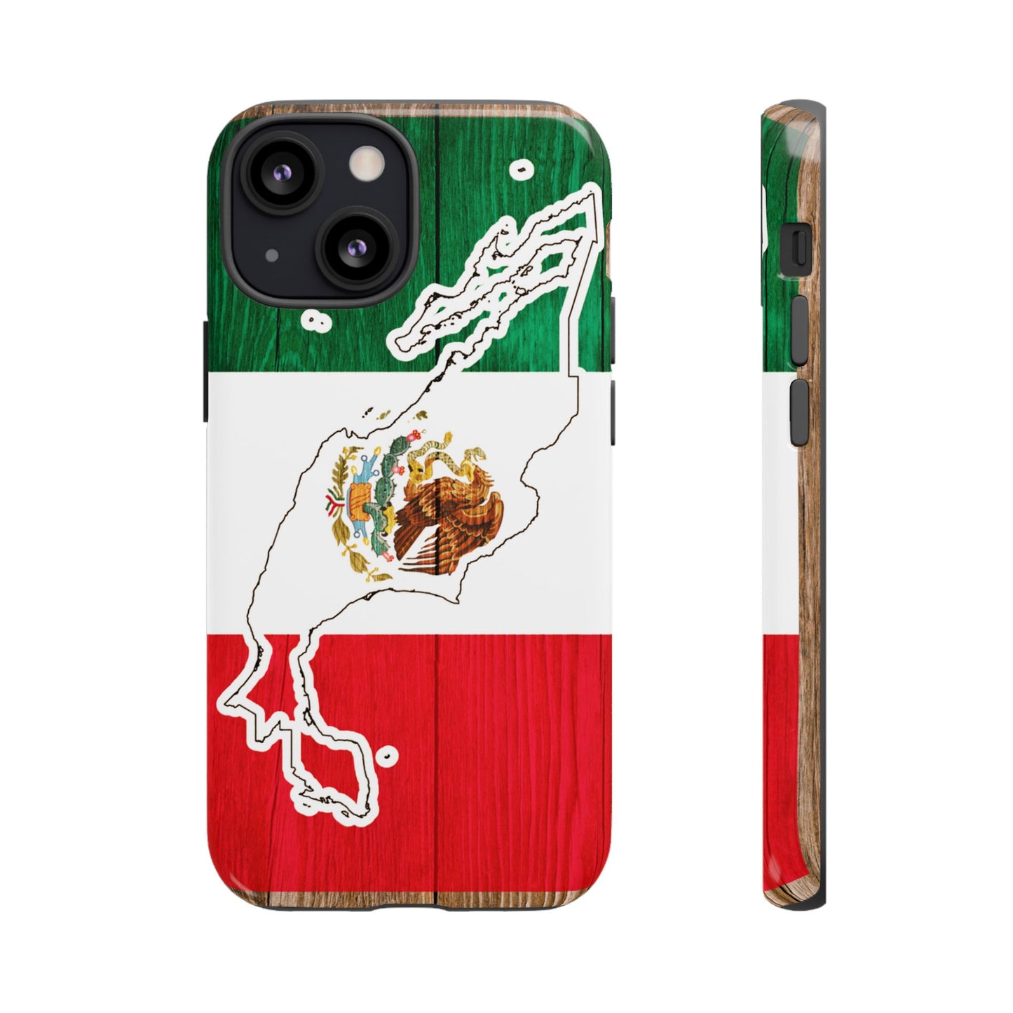 Phone Case, Mexican Flag Tough Case, Patriotic Mexico Phone Cover, Rugged Phone Protector, National Flag Phone Sleeve, Cinco de Mayo Gift