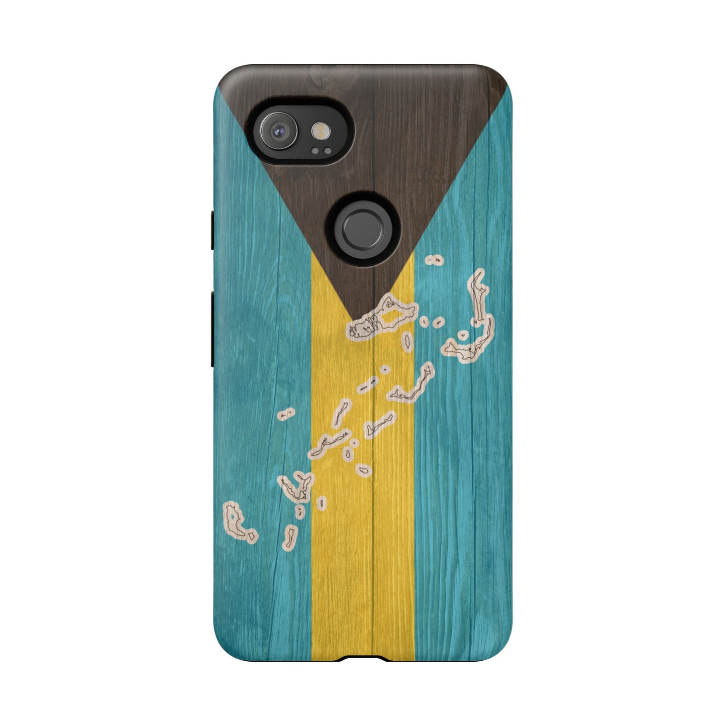 Bahamas Flag Phone Map Case Protective Tough Cover Flag of Bahamas Samsung Bahamian Pride Hard Plastic Back Bahamas Flag Cover