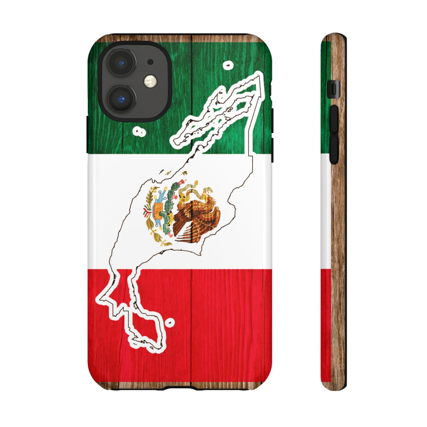 Phone Case, Mexican Flag Tough Case, Patriotic Mexico Phone Cover, Rugged Phone Protector, National Flag Phone Sleeve, Cinco de Mayo Gift