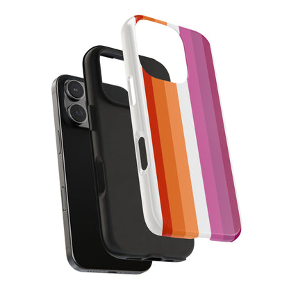 Lesbian Flag tough Impact-Resistant Phone Case
