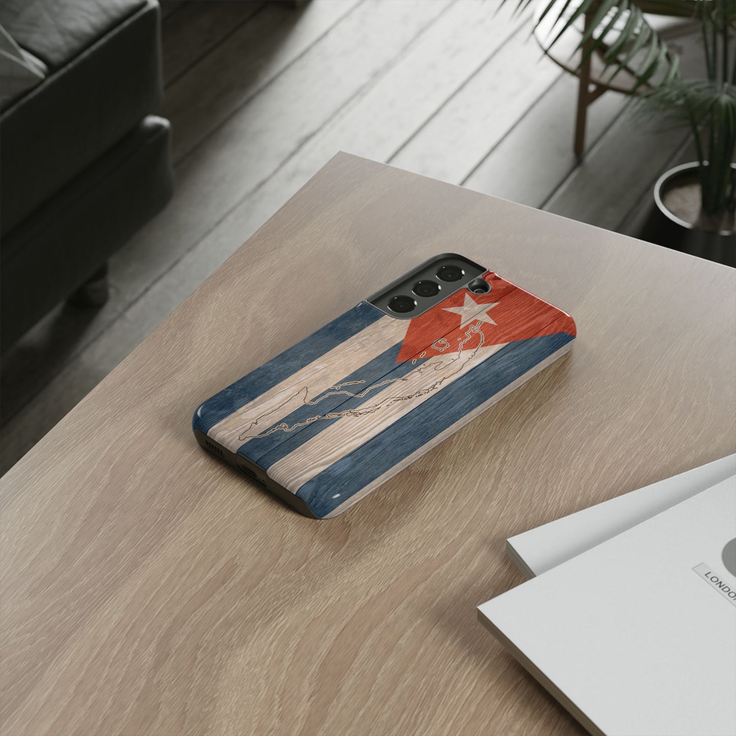 Phone Case Cuban Flag iPhone Case Protective Tough Cover Flag of Cuba Samsung Galaxy Cuban Pride Huawei P40 Lite Hard Plastic Back