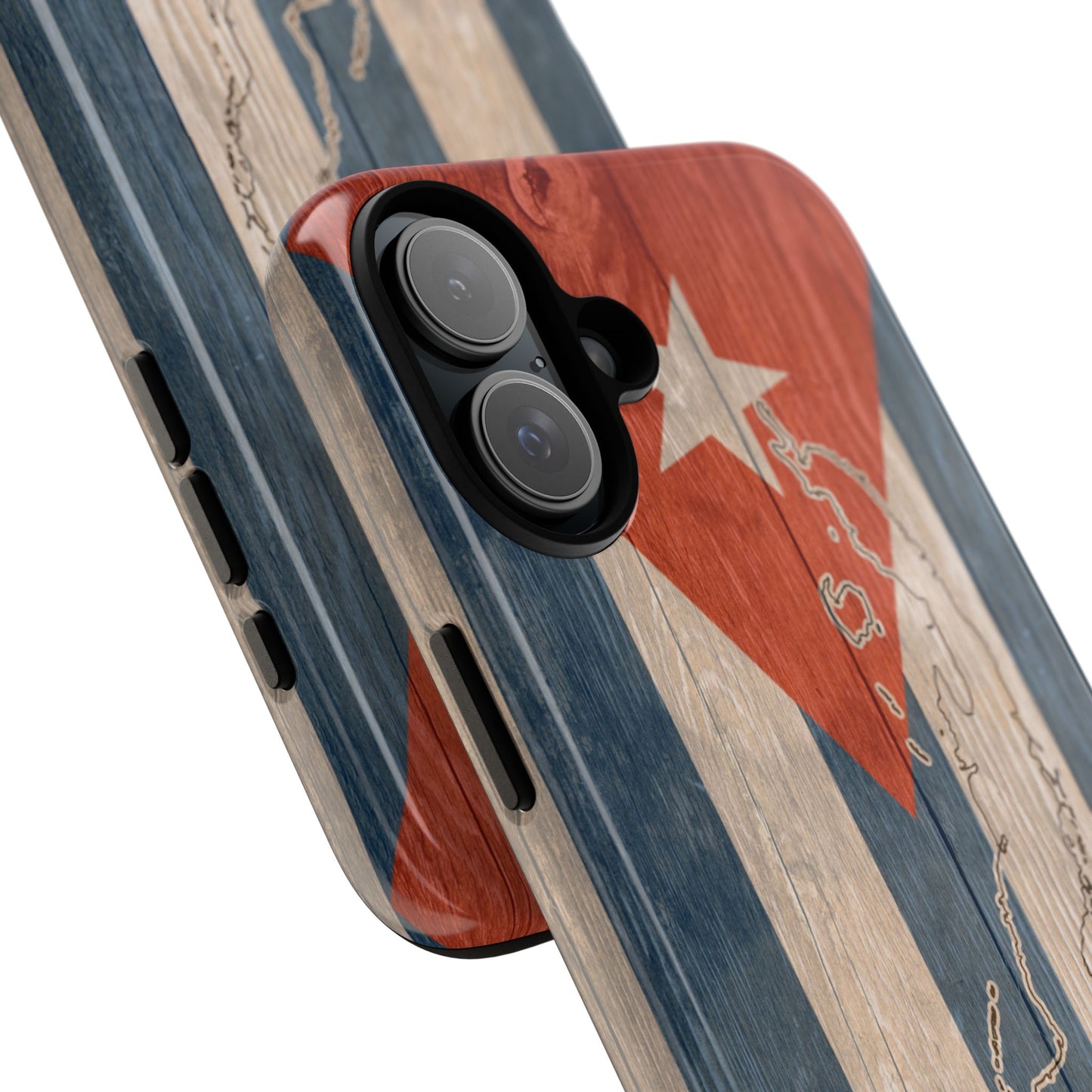 Phone Case Cuban Flag iPhone Case Protective Tough Cover Flag of Cuba Samsung Galaxy Cuban Pride Huawei P40 Lite Hard Plastic Back