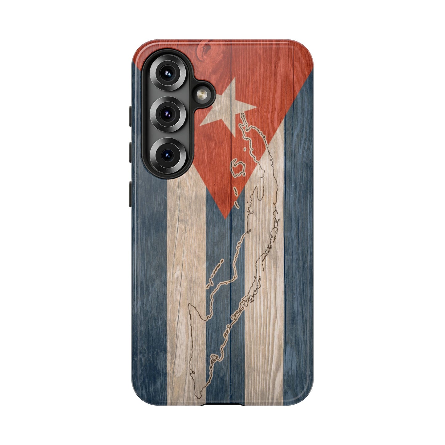 Phone Case Cuban Flag iPhone Case Protective Tough Cover Flag of Cuba Samsung Galaxy Cuban Pride Huawei P40 Lite Hard Plastic Back