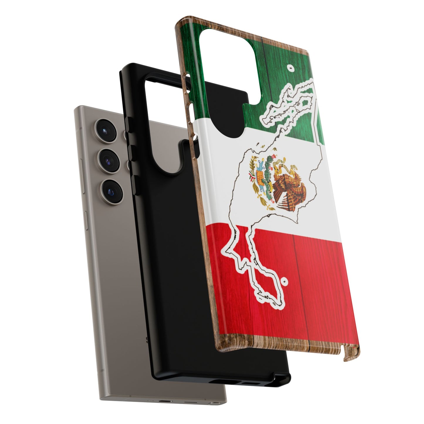 Phone Case, Mexican Flag Tough Case, Patriotic Mexico Phone Cover, Rugged Phone Protector, National Flag Phone Sleeve, Cinco de Mayo Gift