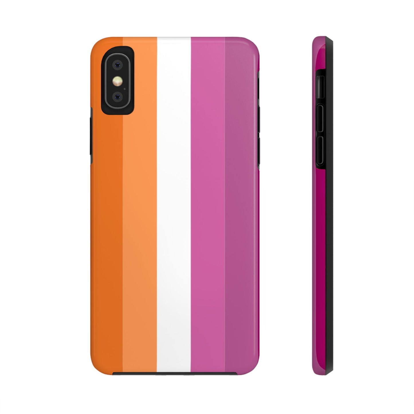 Lesbian Flag tough Impact-Resistant Phone Case