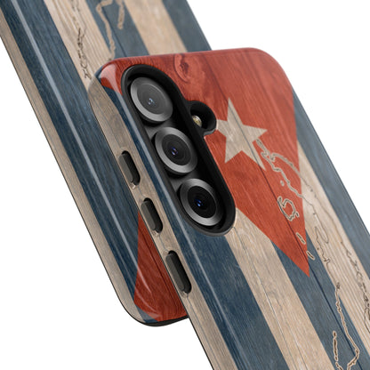 Phone Case Cuban Flag iPhone Case Protective Tough Cover Flag of Cuba Samsung Galaxy Cuban Pride Huawei P40 Lite Hard Plastic Back
