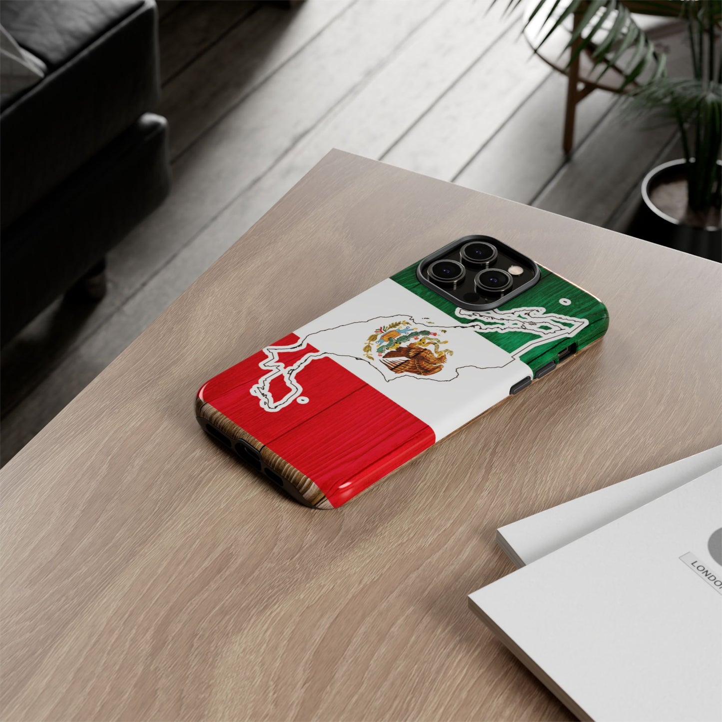 Phone Case, Mexican Flag Tough Case, Patriotic Mexico Phone Cover, Rugged Phone Protector, National Flag Phone Sleeve, Cinco de Mayo Gift