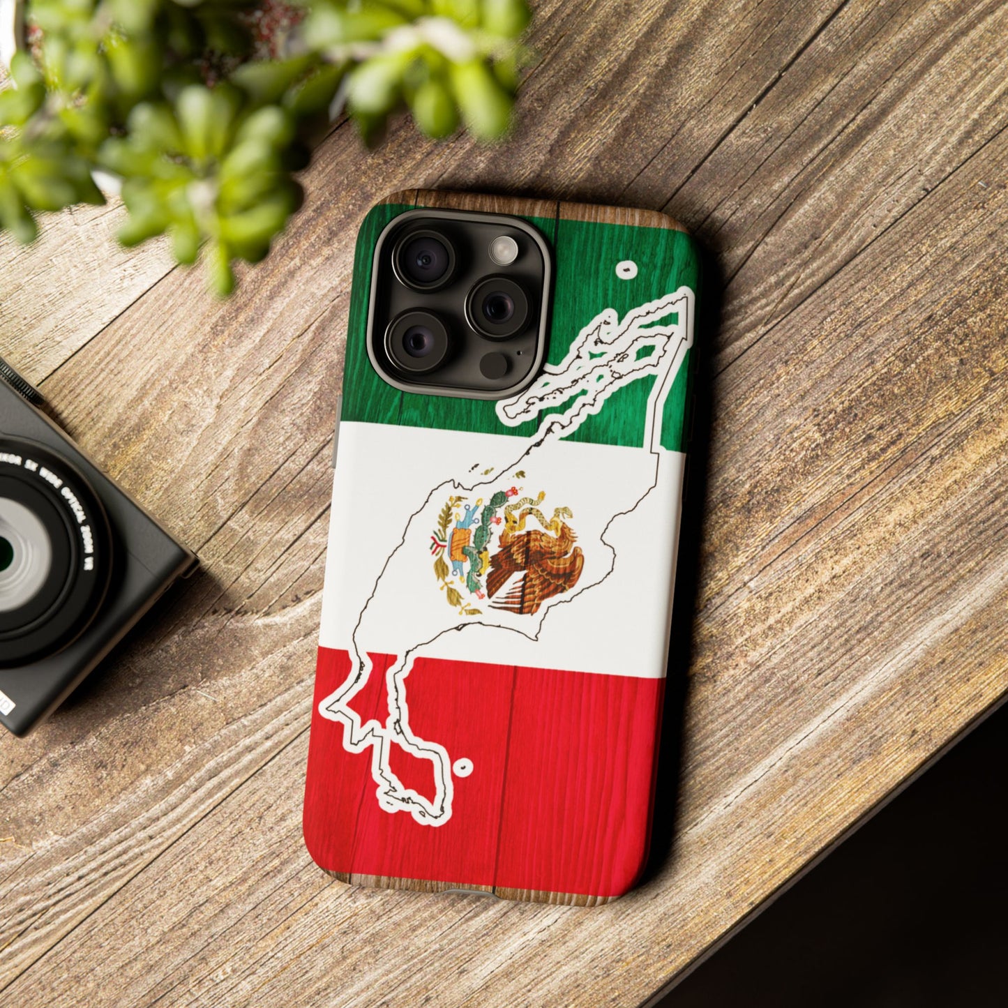 Phone Case, Mexican Flag Tough Case, Patriotic Mexico Phone Cover, Rugged Phone Protector, National Flag Phone Sleeve, Cinco de Mayo Gift