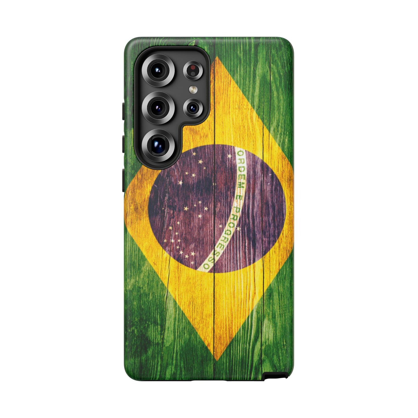 Brazil Phone Case Protective Tough Cover Flag of Brazil Samsung Brazilian Pride Hard Plastic Back Brazil Flag Cover IPhone Souvenir Gift Protective Case