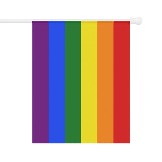 Garden Flag - Gay Rainbow Design