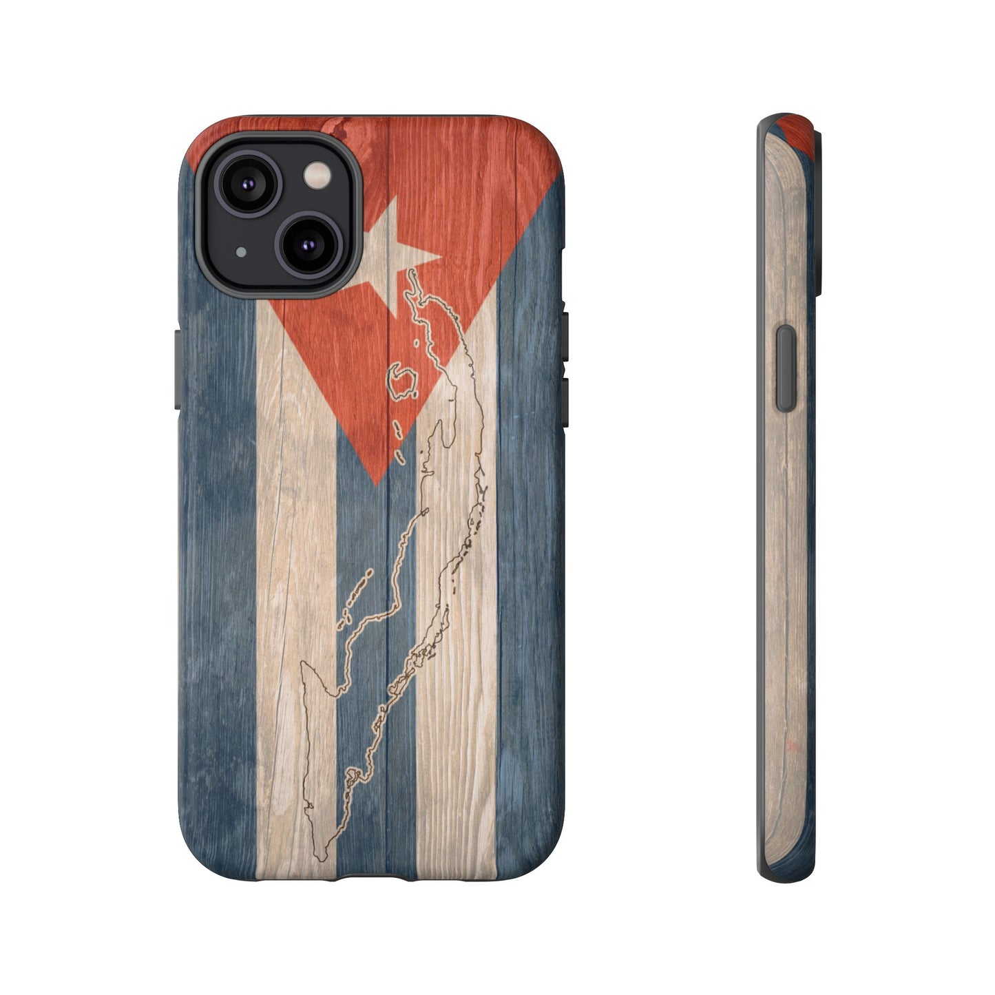 Phone Case Cuban Flag iPhone Case Protective Tough Cover Flag of Cuba Samsung Galaxy Cuban Pride Huawei P40 Lite Hard Plastic Back