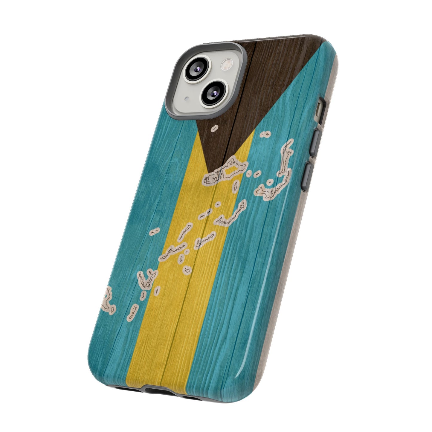 Bahamas Flag Phone Map Case Protective Tough Cover Flag of Bahamas Samsung Bahamian Pride Hard Plastic Back Bahamas Flag Cover