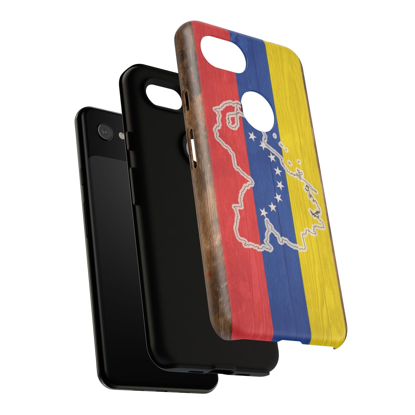 Venezuela Flag Phone Map Case Protective Tough Cover Flag of Venezuela Samsung Venezuelan Pride Hard Plastic Back Venezuela Map Cover