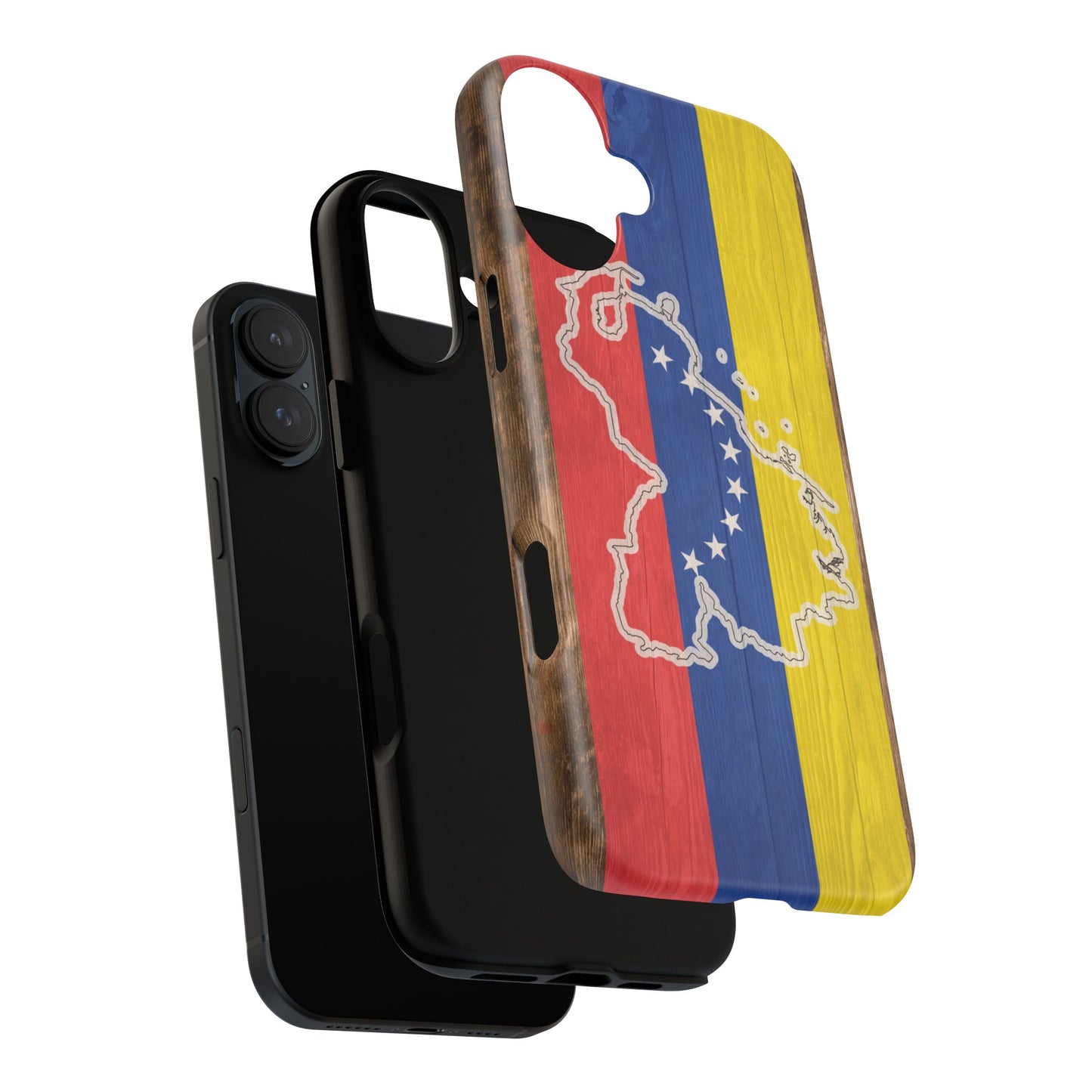 Venezuela Flag Phone Map Case Protective Tough Cover Flag of Venezuela Samsung Venezuelan Pride Hard Plastic Back Venezuela Map Cover
