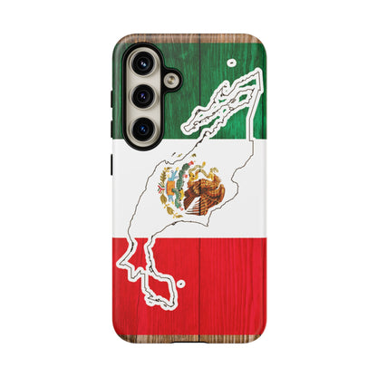 Phone Case, Mexican Flag Tough Case, Patriotic Mexico Phone Cover, Rugged Phone Protector, National Flag Phone Sleeve, Cinco de Mayo Gift