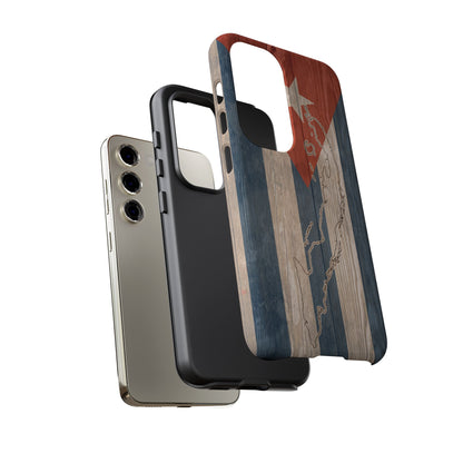 Phone Case Cuban Flag iPhone Case Protective Tough Cover Flag of Cuba Samsung Galaxy Cuban Pride Huawei P40 Lite Hard Plastic Back