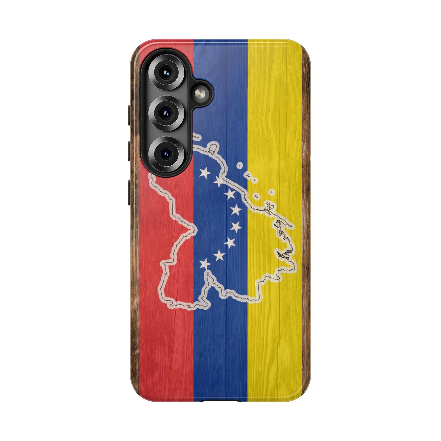 Venezuela Flag Phone Map Case Protective Tough Cover Flag of Venezuela Samsung Venezuelan Pride Hard Plastic Back Venezuela Map Cover
