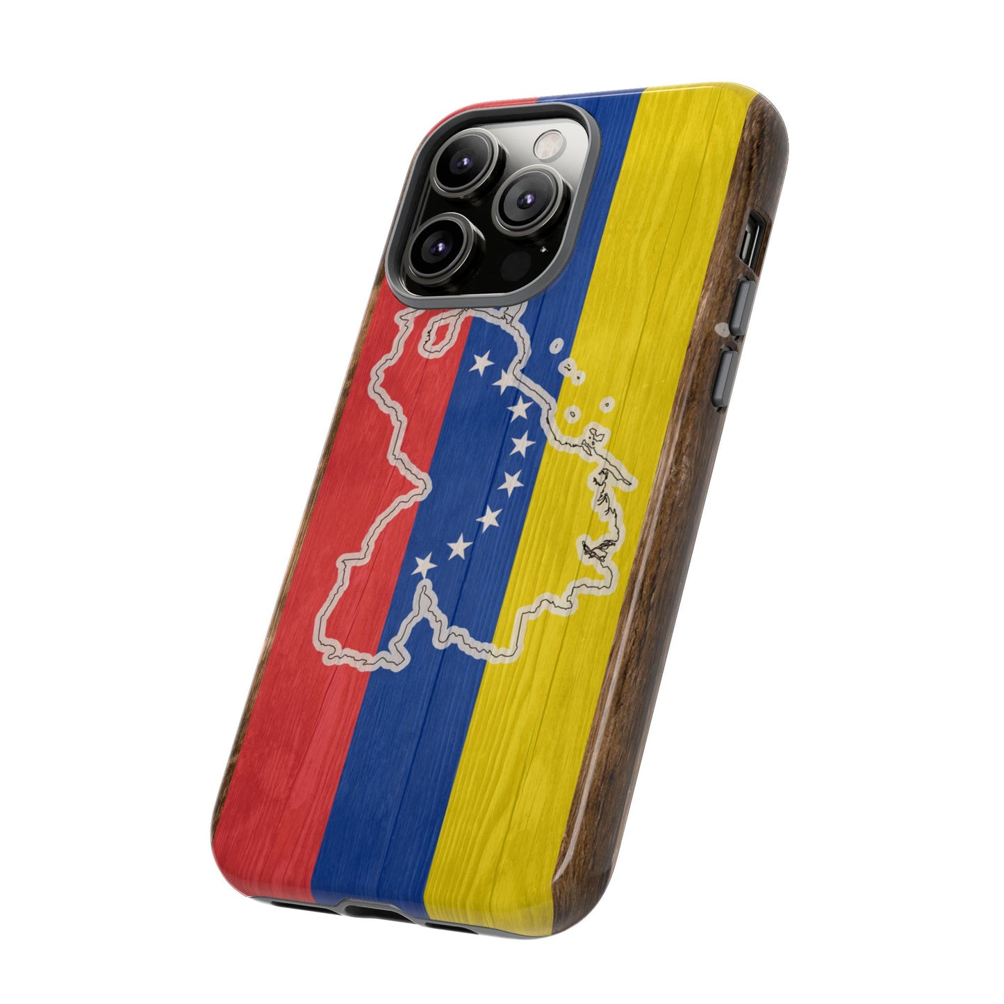 Venezuela Flag Phone Map Case Protective Tough Cover Flag of Venezuela Samsung Venezuelan Pride Hard Plastic Back Venezuela Map Cover