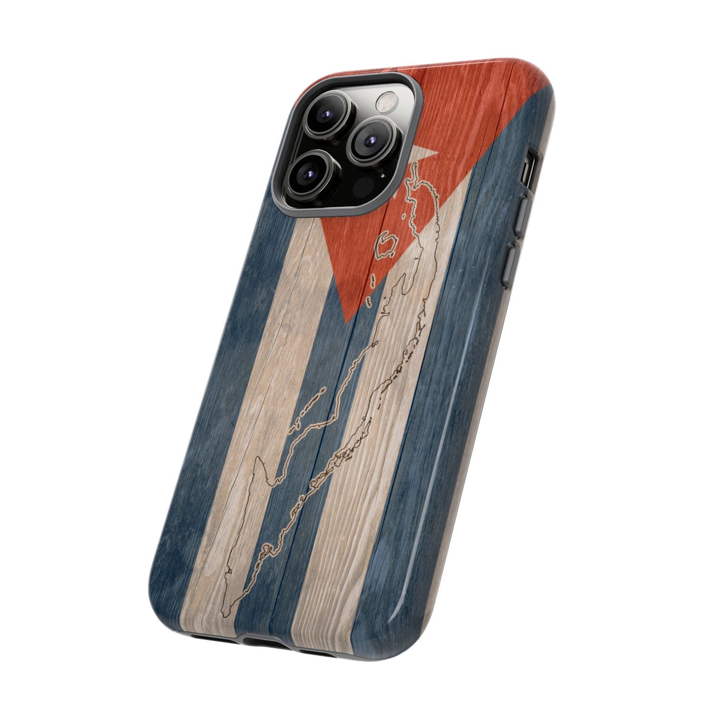 Phone Case Cuban Flag iPhone Case Protective Tough Cover Flag of Cuba Samsung Galaxy Cuban Pride Huawei P40 Lite Hard Plastic Back