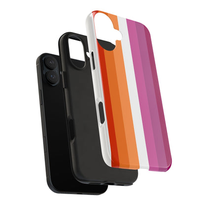 Lesbian Flag tough Impact-Resistant Phone Case