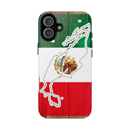Phone Case, Mexican Flag Tough Case, Patriotic Mexico Phone Cover, Rugged Phone Protector, National Flag Phone Sleeve, Cinco de Mayo Gift