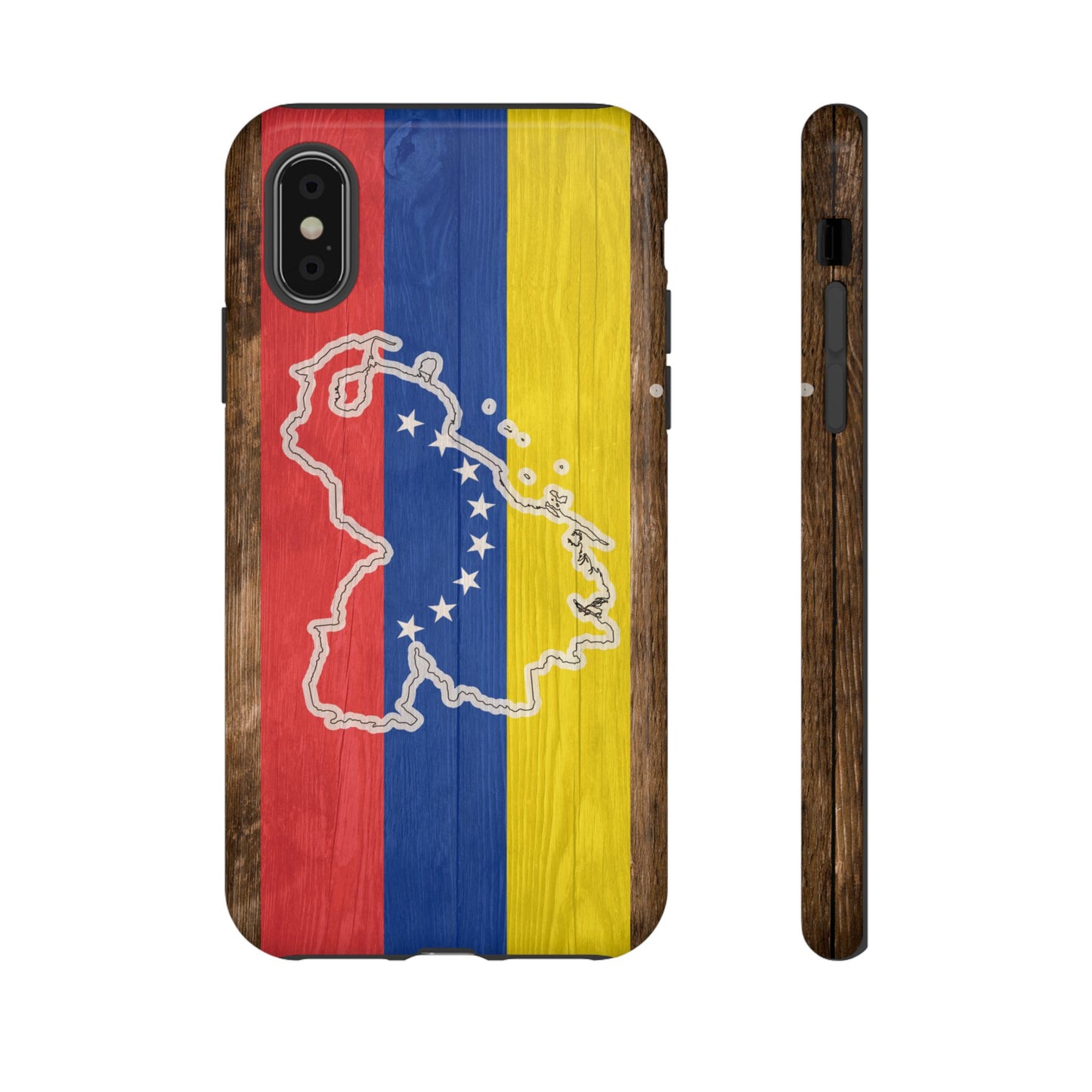 Venezuela Flag Phone Map Case Protective Tough Cover Flag of Venezuela Samsung Venezuelan Pride Hard Plastic Back Venezuela Map Cover