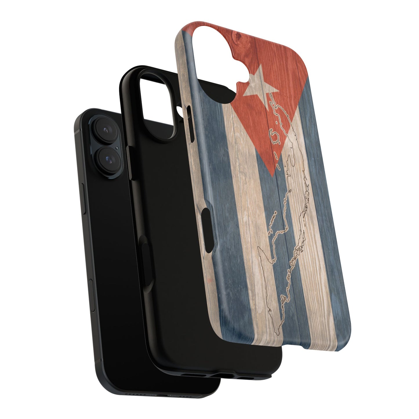 Phone Case Cuban Flag iPhone Case Protective Tough Cover Flag of Cuba Samsung Galaxy Cuban Pride Huawei P40 Lite Hard Plastic Back