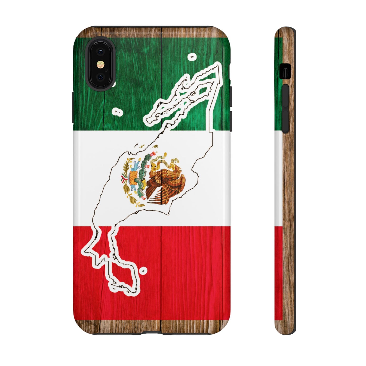 Phone Case, Mexican Flag Tough Case, Patriotic Mexico Phone Cover, Rugged Phone Protector, National Flag Phone Sleeve, Cinco de Mayo Gift