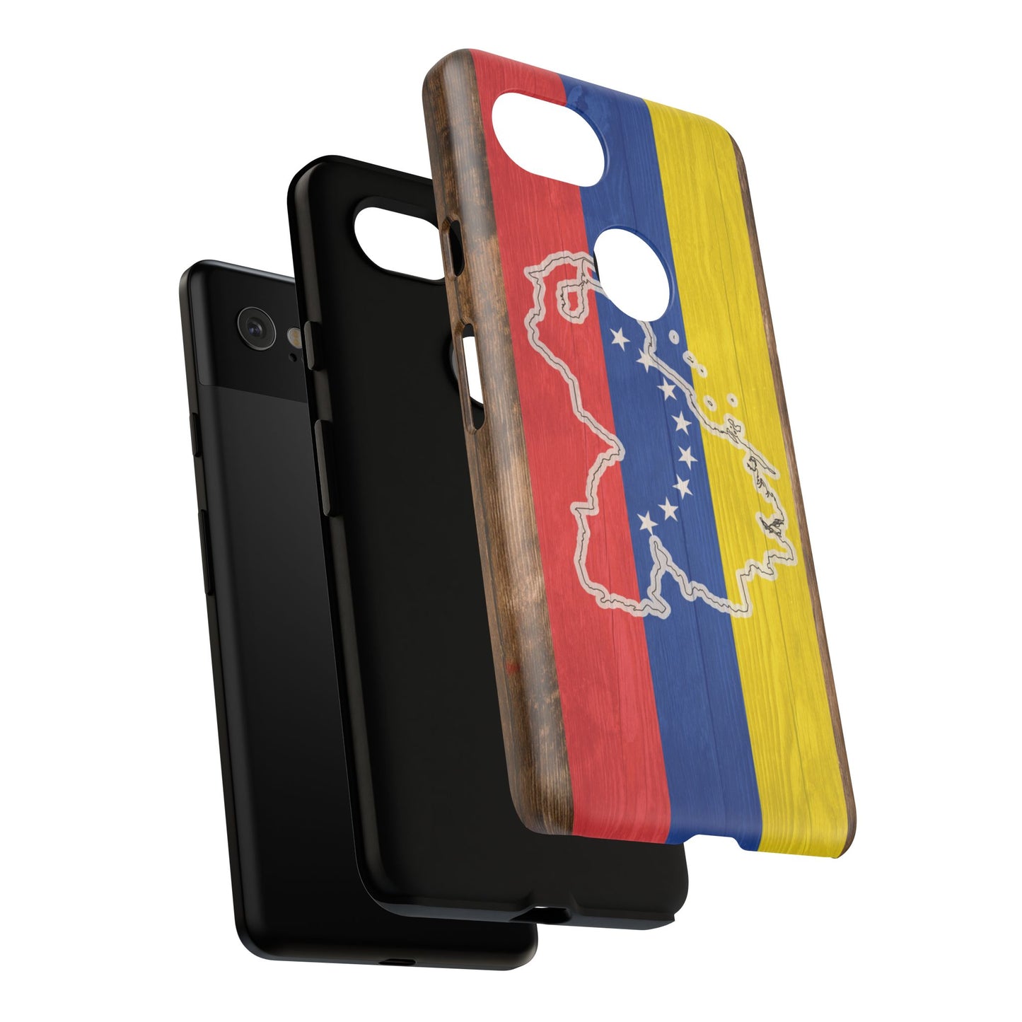 Venezuela Flag Phone Map Case Protective Tough Cover Flag of Venezuela Samsung Venezuelan Pride Hard Plastic Back Venezuela Map Cover