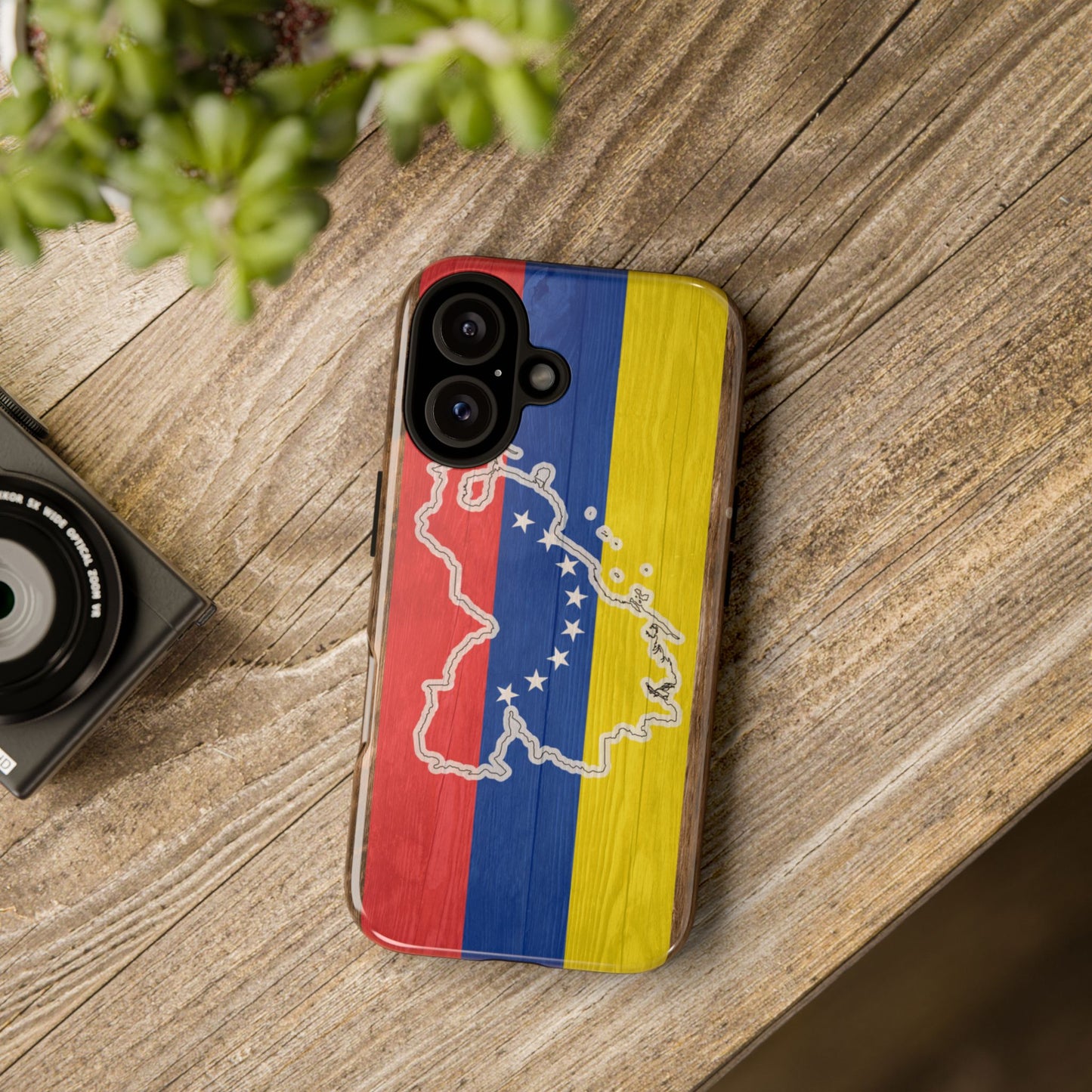 Venezuela Flag Phone Map Case Protective Tough Cover Flag of Venezuela Samsung Venezuelan Pride Hard Plastic Back Venezuela Map Cover